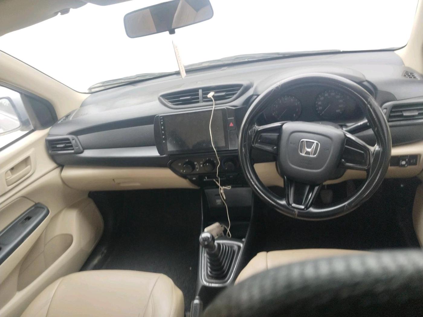 2020 Honda Amaze 1.2L I-VTEC E, CNG, Manual, 48,348 km, interior