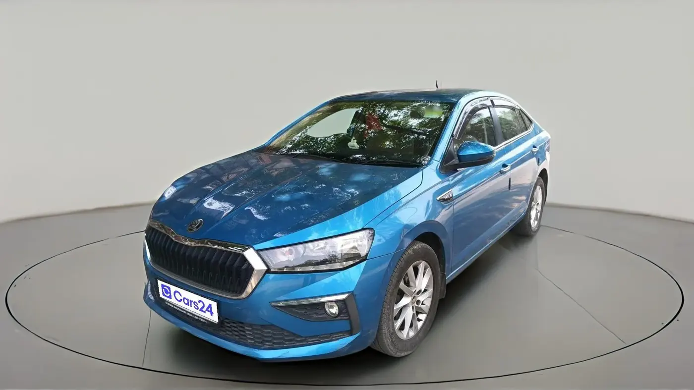 2022 Skoda SLAVIA AMBITION 1.0L TSI MT, Petrol, Manual, 38,395 km, exterior
