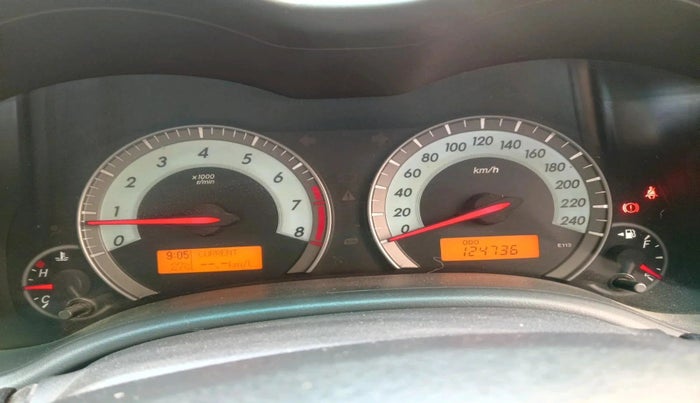 2011 Toyota Corolla Altis G PETROL, Petrol, Manual, 1,24,736 km, interior