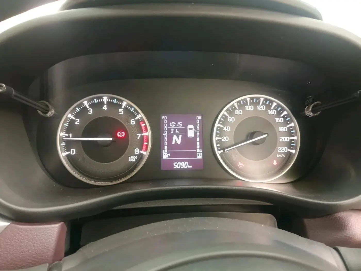 2024 Toyota Urban Cruiser Taisor S Plus 1.2 Petrol AMT, Petrol, Automatic, 5,090 km, interior