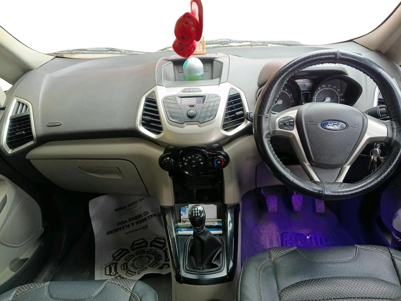 2014 Ford Ecosport TREND 1.5L PETROL, Petrol, Manual, 59,559 km, interior