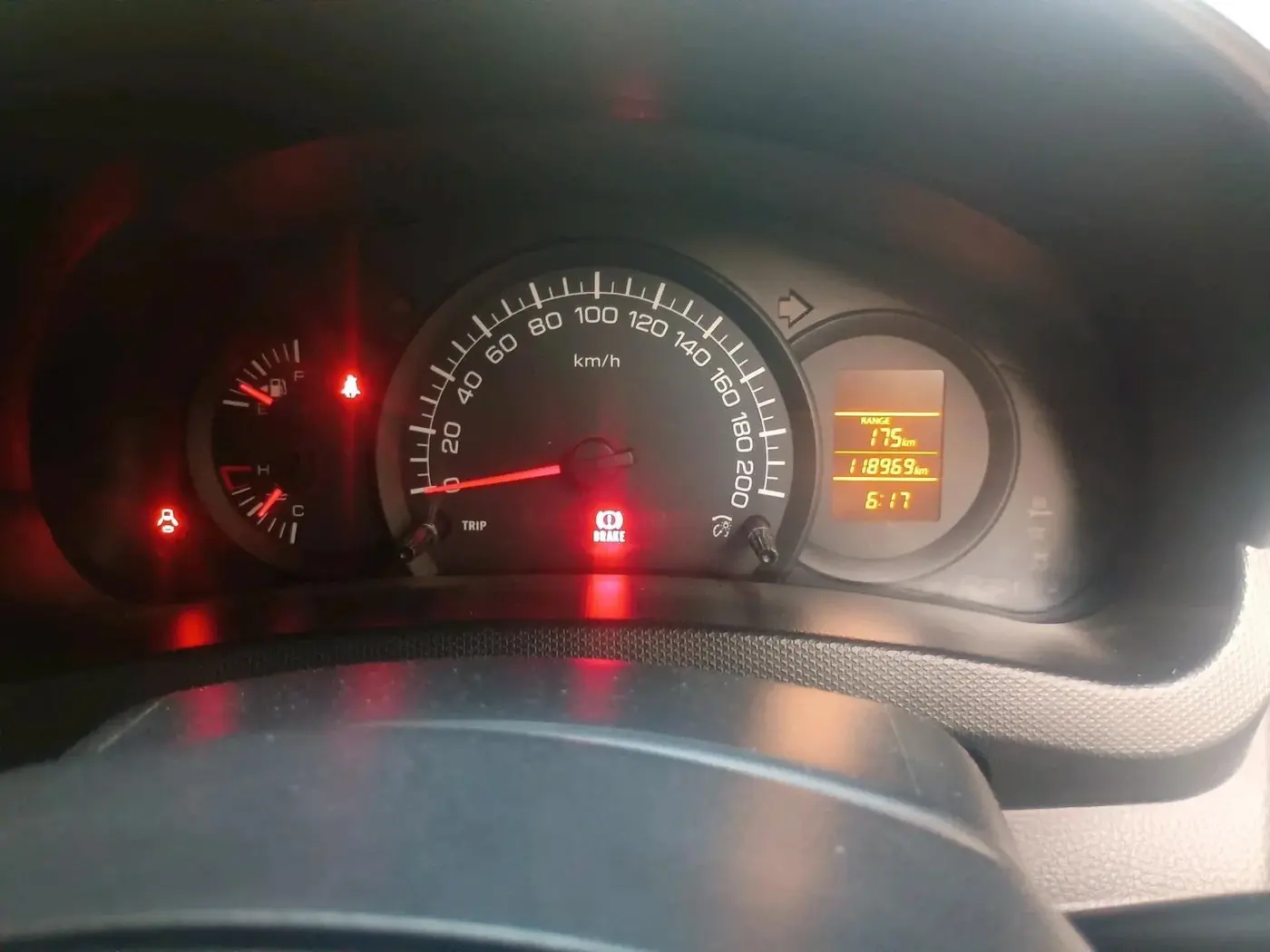 2017 Maruti Swift LDI (O), Diesel, Manual, 1,18,969 km, interior