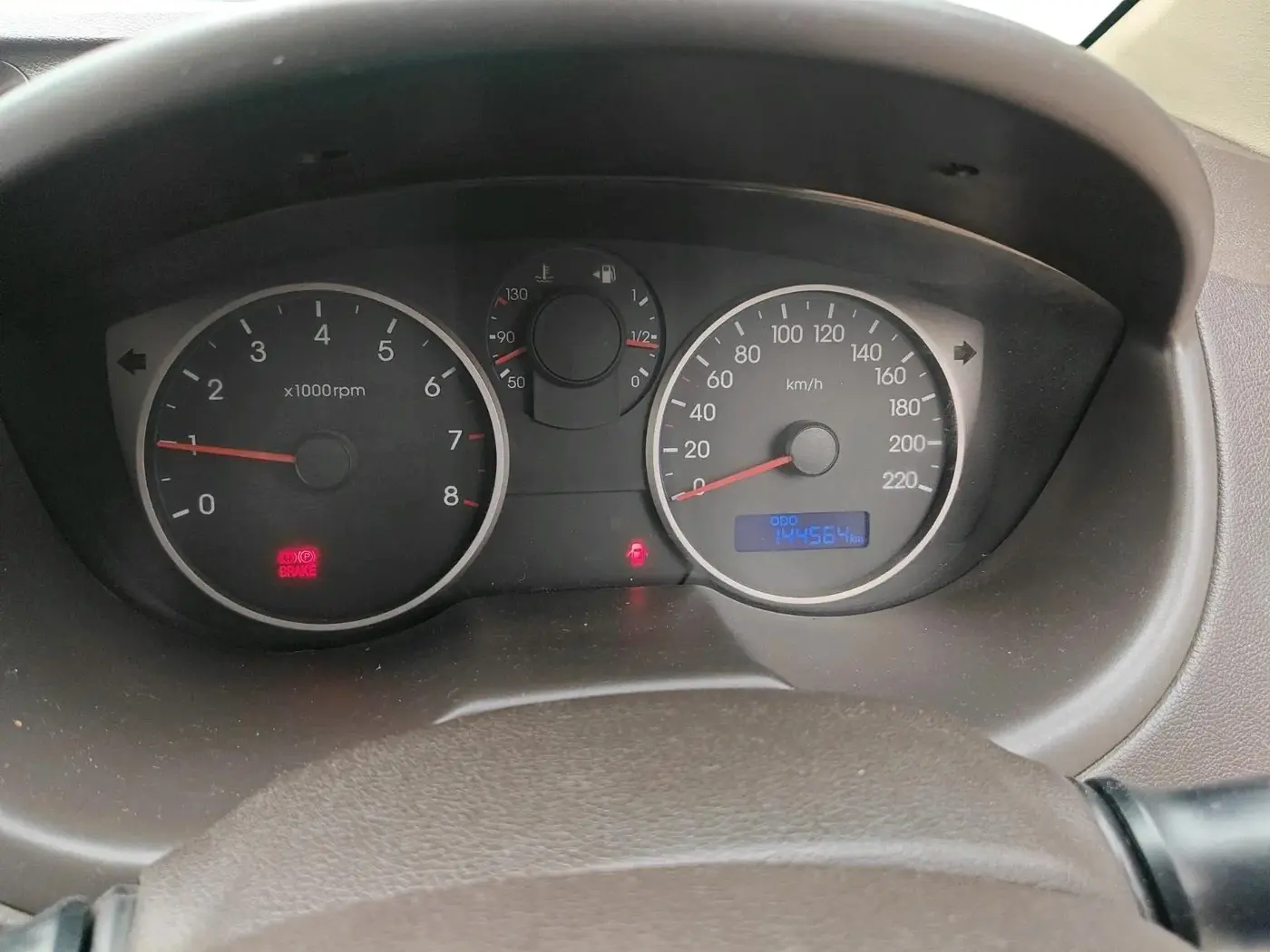 2011 Hyundai i20 SPORTZ 1.2, CNG, Manual, 1,44,564 km, interior
