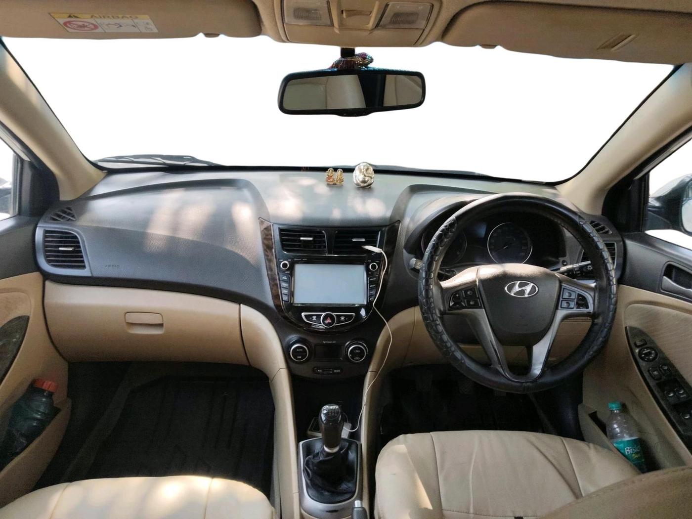 2016 Hyundai Verna 1.6 CRDI SX, Diesel, Manual, 1,58,852 km, interior