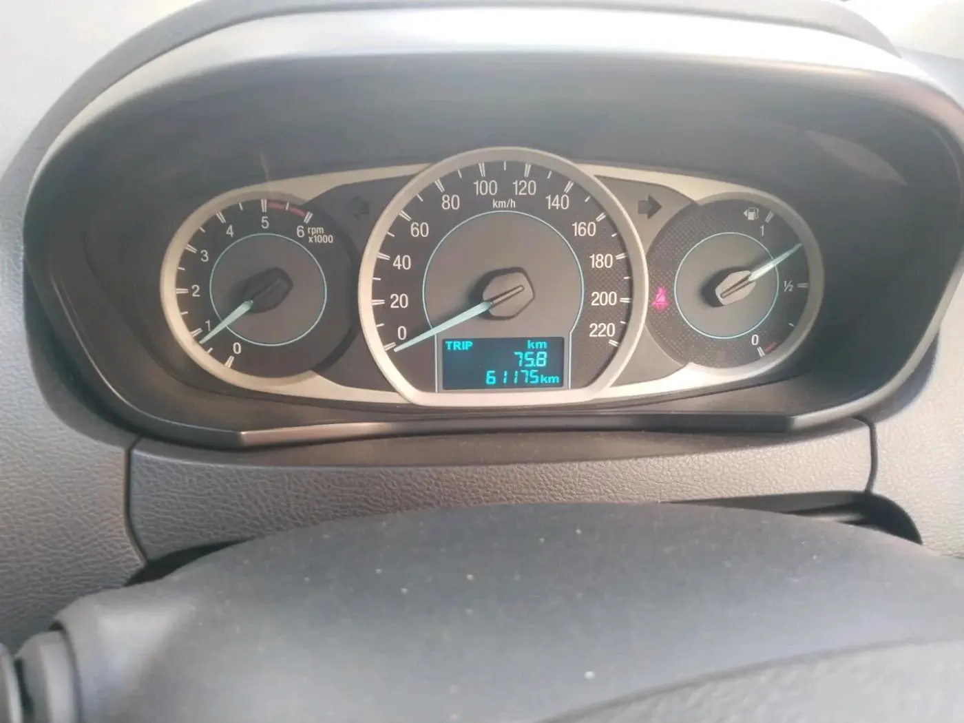 2017 Ford Figo Aspire TITANIUM1.5 DIESEL, Diesel, Manual, 61,175 km, interior