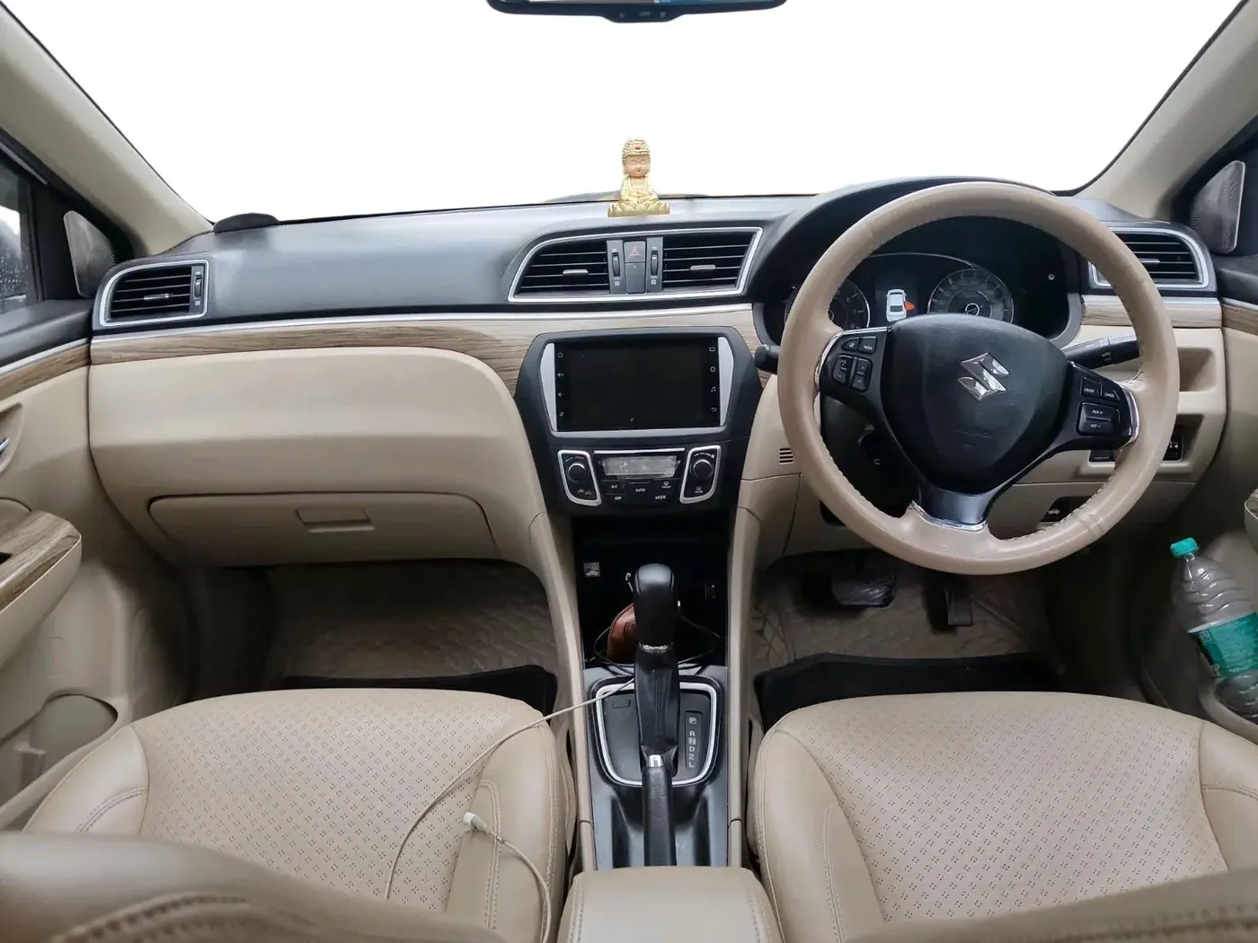 2021 Maruti Ciaz ALPHA  AT 1.5 SHVS PETROL, CNG, Automatic, 43,784 km, interior