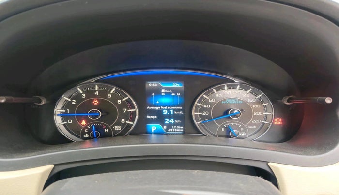 2021 Maruti Ciaz ALPHA  AT 1.5 SHVS PETROL, CNG, Automatic, 43,784 km, interior