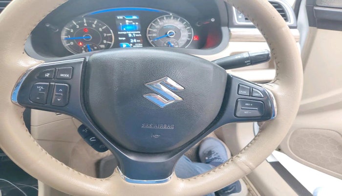 2021 Maruti Ciaz ALPHA  AT 1.5 SHVS PETROL, CNG, Automatic, 43,784 km, interior