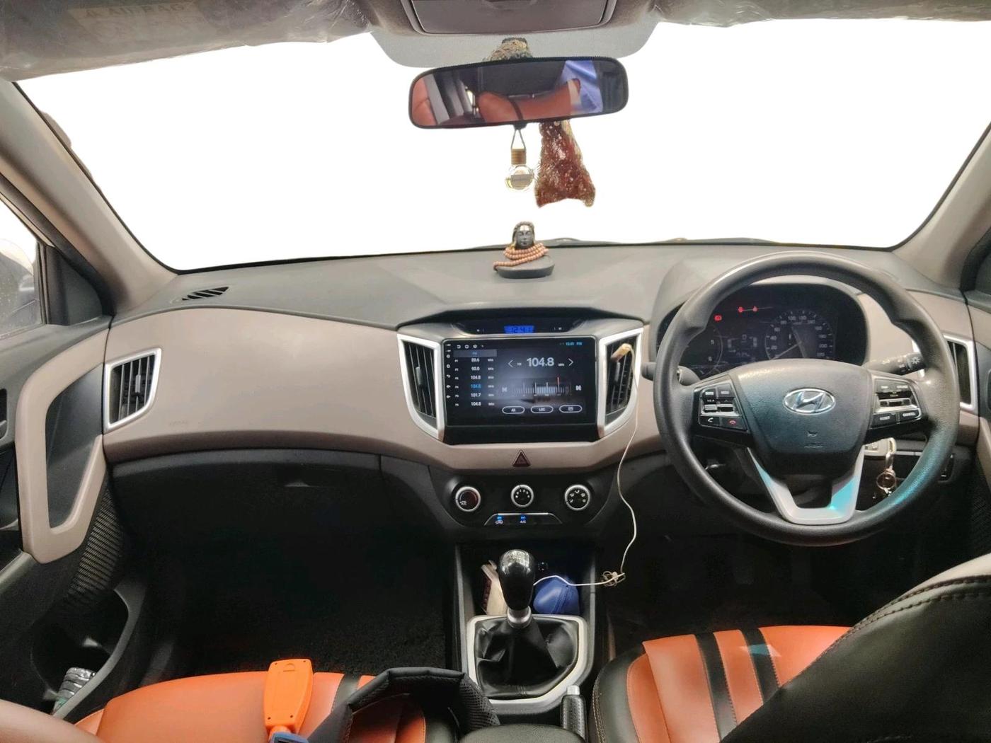 2018 Hyundai Creta E PLUS 1.4 DIESEL, Diesel, Manual, 1,27,168 km, interior