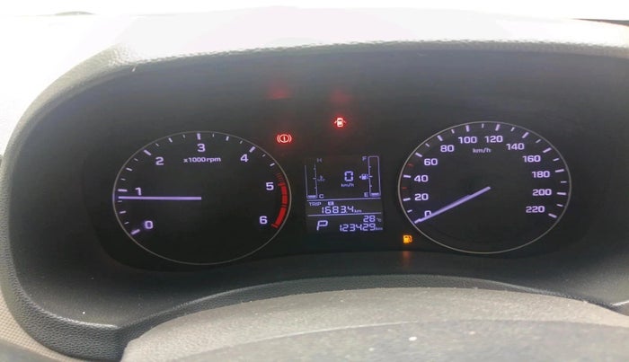 2017 Hyundai Creta S PLUS 1.6 AT DIESEL, Diesel, Automatic, 1,23,429 km, interior