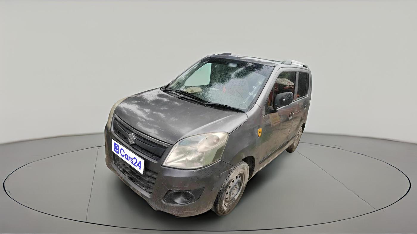 2012 Maruti Wagon R 1.0 LXI CNG, CNG, Manual, 1,27,872 km, exterior