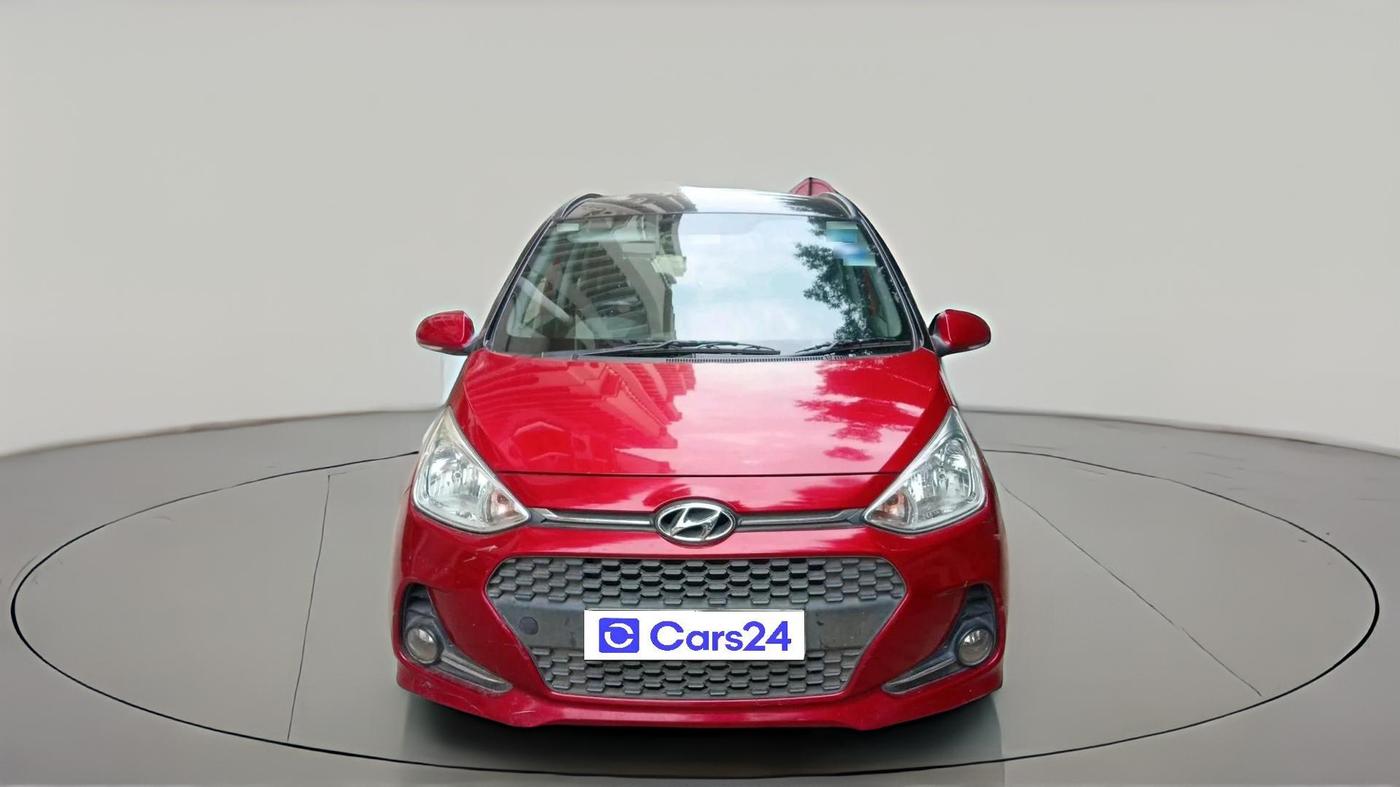 2018 Hyundai Grand i10 SPORTZ 1.2 KAPPA VTVT DUAL TONE, Petrol, Manual, 64,576 km, exterior