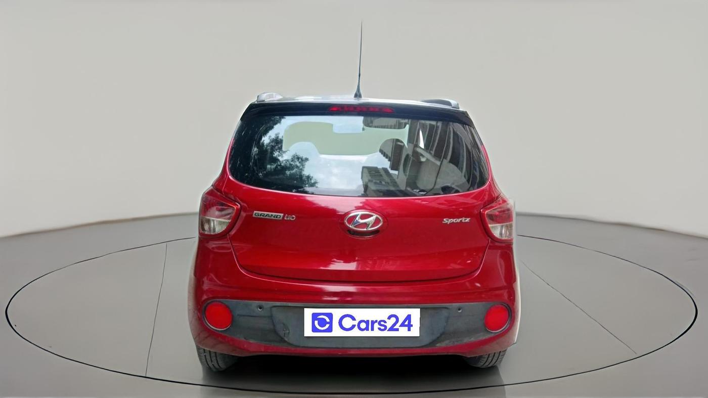 2018 Hyundai Grand i10 SPORTZ 1.2 KAPPA VTVT DUAL TONE, Petrol, Manual, 64,576 km, exterior