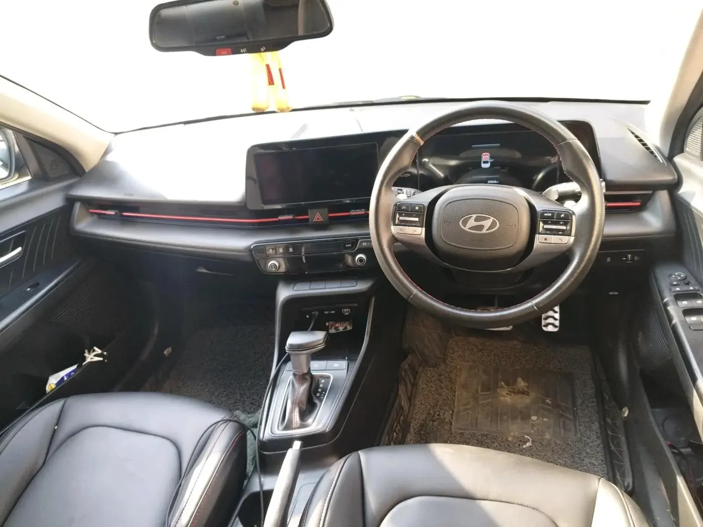 2023 Hyundai Verna  SX 1.5 Turbo DCT , Petrol, Automatic, 20,868 km, interior