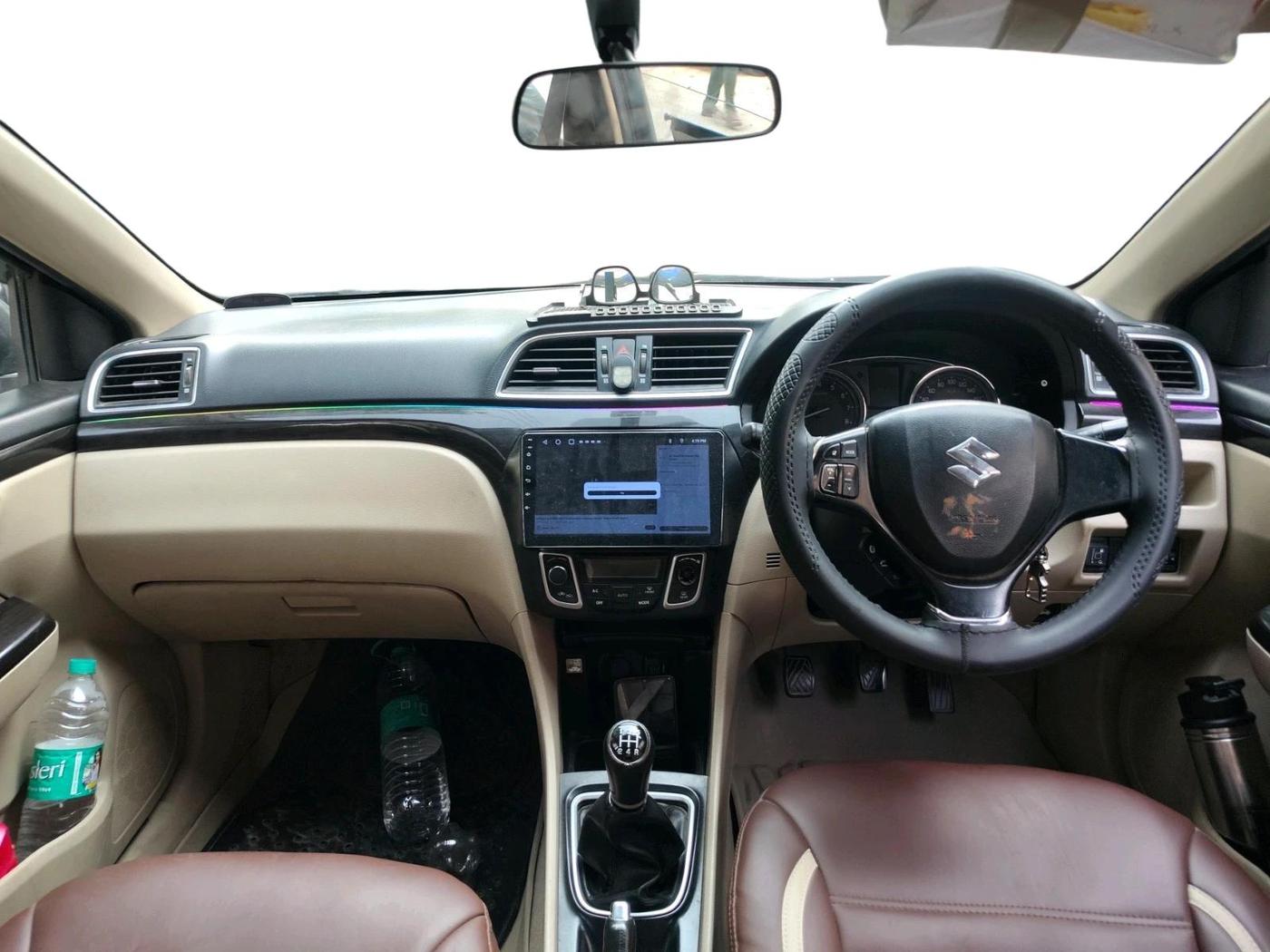 2015 Maruti Ciaz VXI+, CNG, Manual, 1,00,776 km, interior