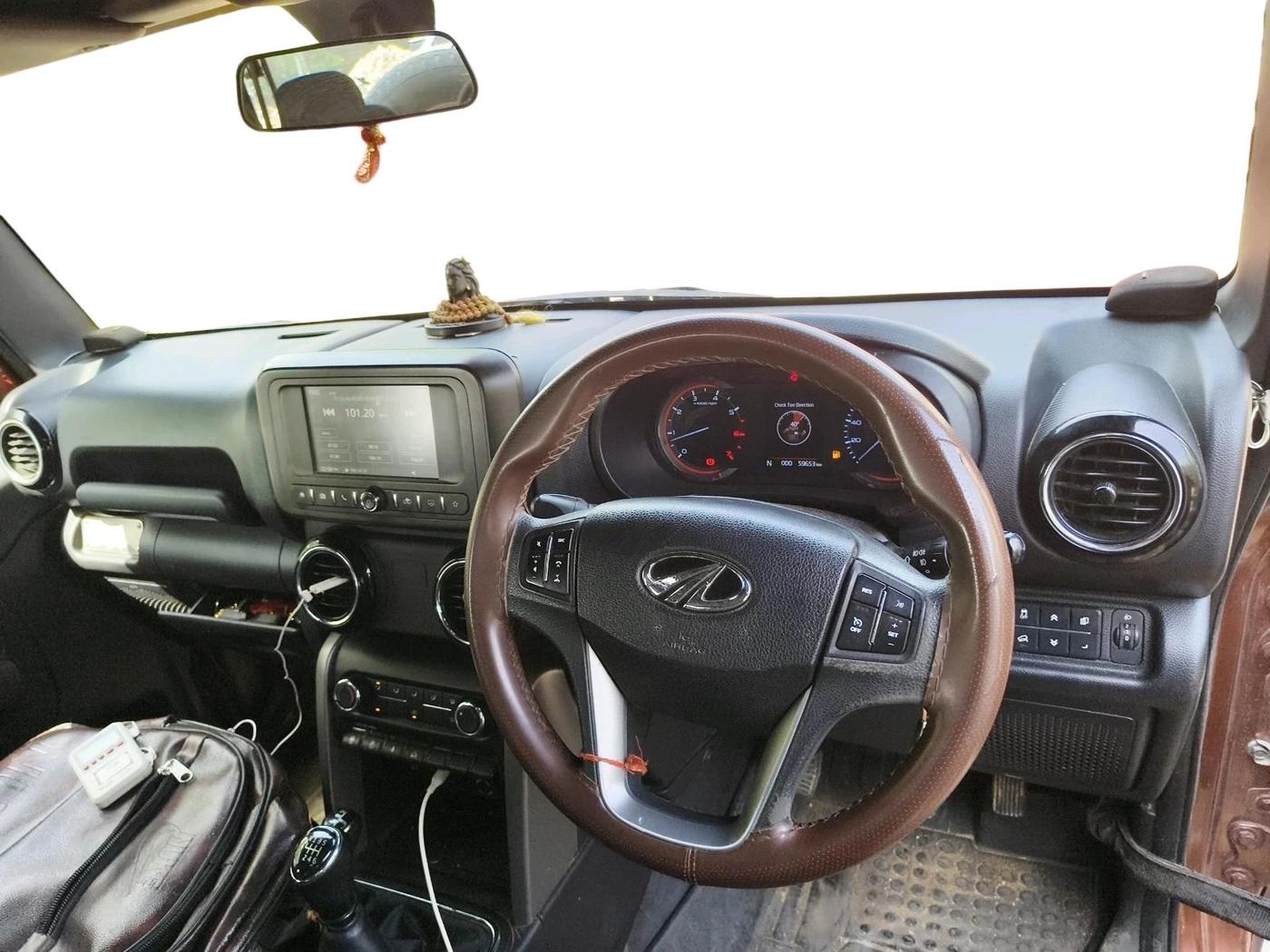 2021 Mahindra Thar LX HT PETROL 4WD MT, Petrol, Manual, 59,653 km, interior