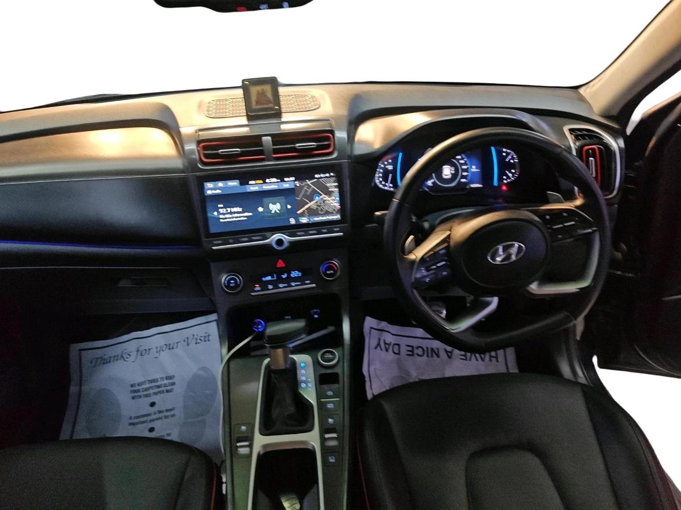 2020 Hyundai Creta SX (O) 1.4 TURBO DCT, Petrol, Automatic, 62,083 km, interior