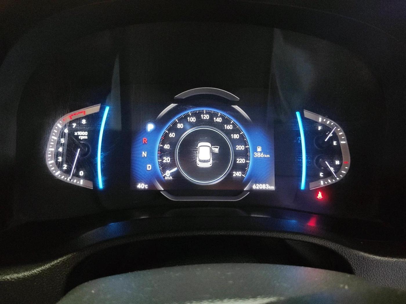 2020 Hyundai Creta SX (O) 1.4 TURBO DCT, Petrol, Automatic, 62,083 km, interior