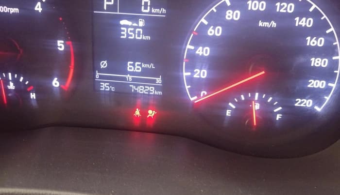 2018 Hyundai Verna 1.6 CRDI SX + AT, Diesel, Automatic, 74,829 km, interior