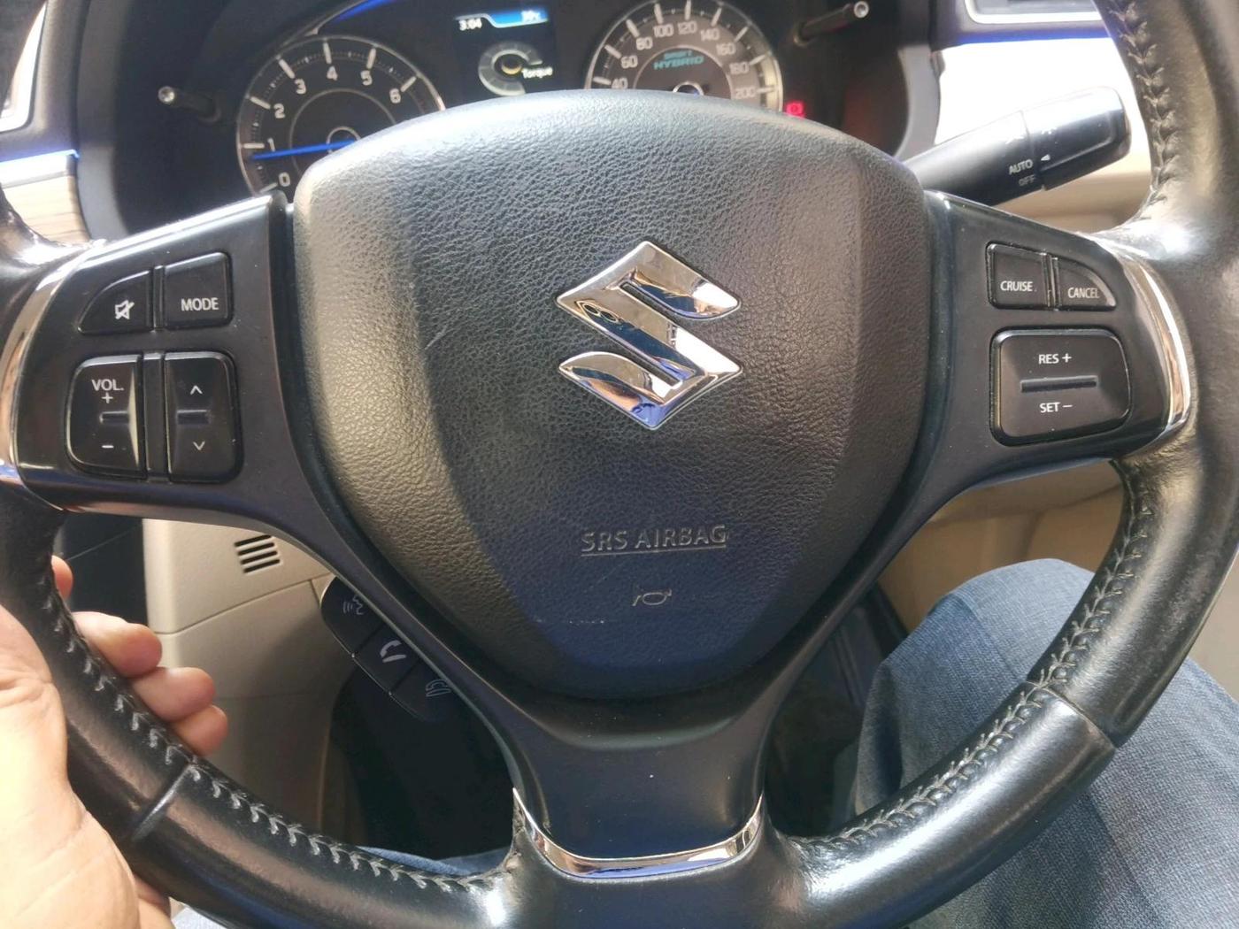 2018 Maruti Ciaz ALPHA 1.5 SHVS PETROL, CNG, Manual, 72,503 km, interior
