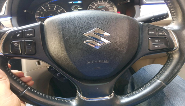 2018 Maruti Ciaz ALPHA 1.5 SHVS PETROL, CNG, Manual, 72,503 km, interior