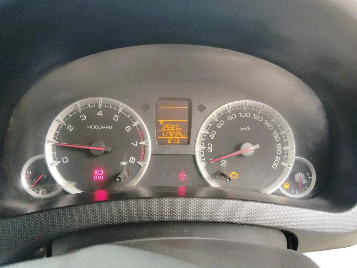 2015 Maruti Swift Dzire VXI, CNG, Manual, 1,17,234 km, interior
