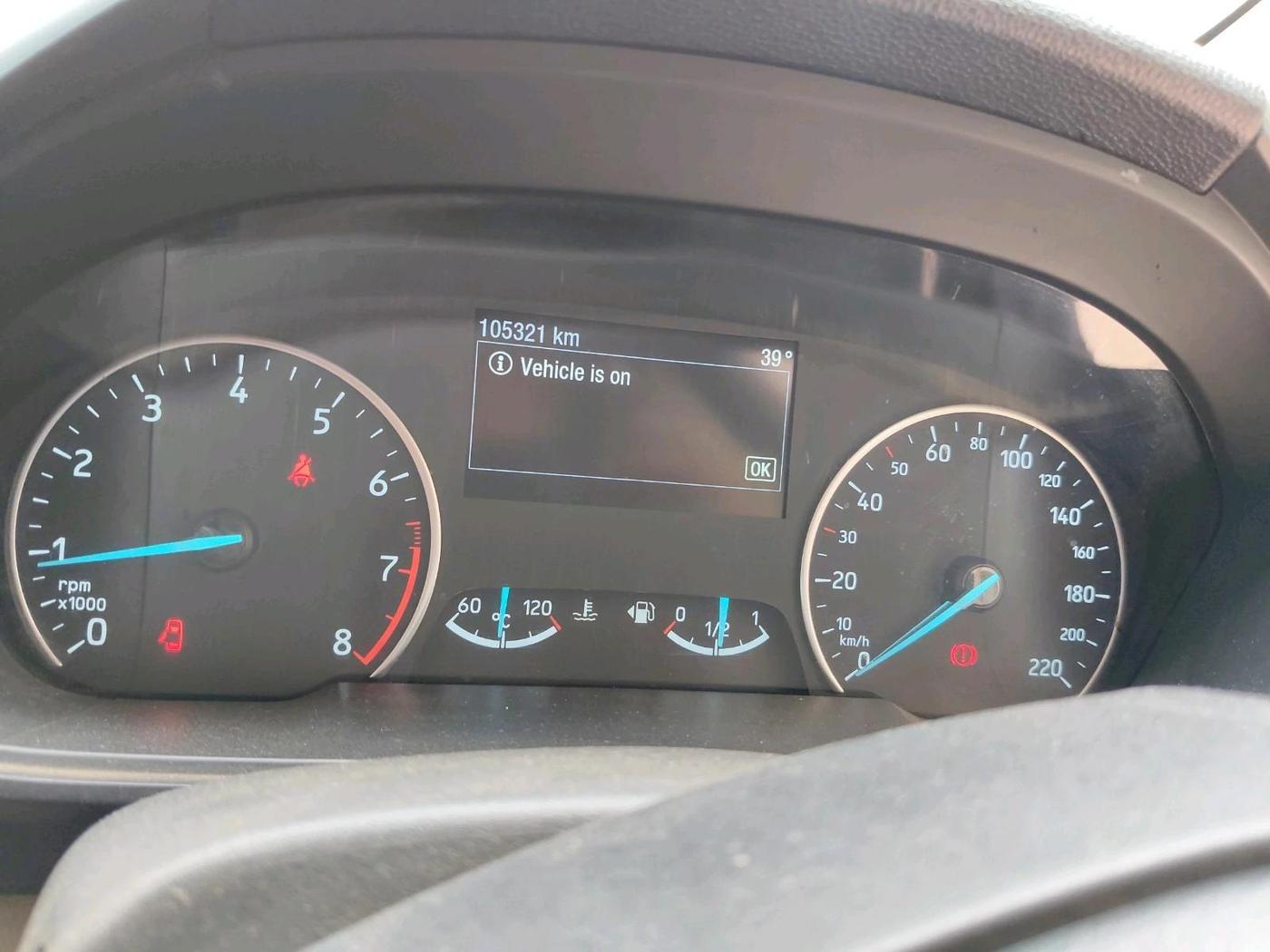 2019 Ford Ecosport TITANIUM 1.5L PETROL, Petrol, Manual, 1,05,321 km, interior