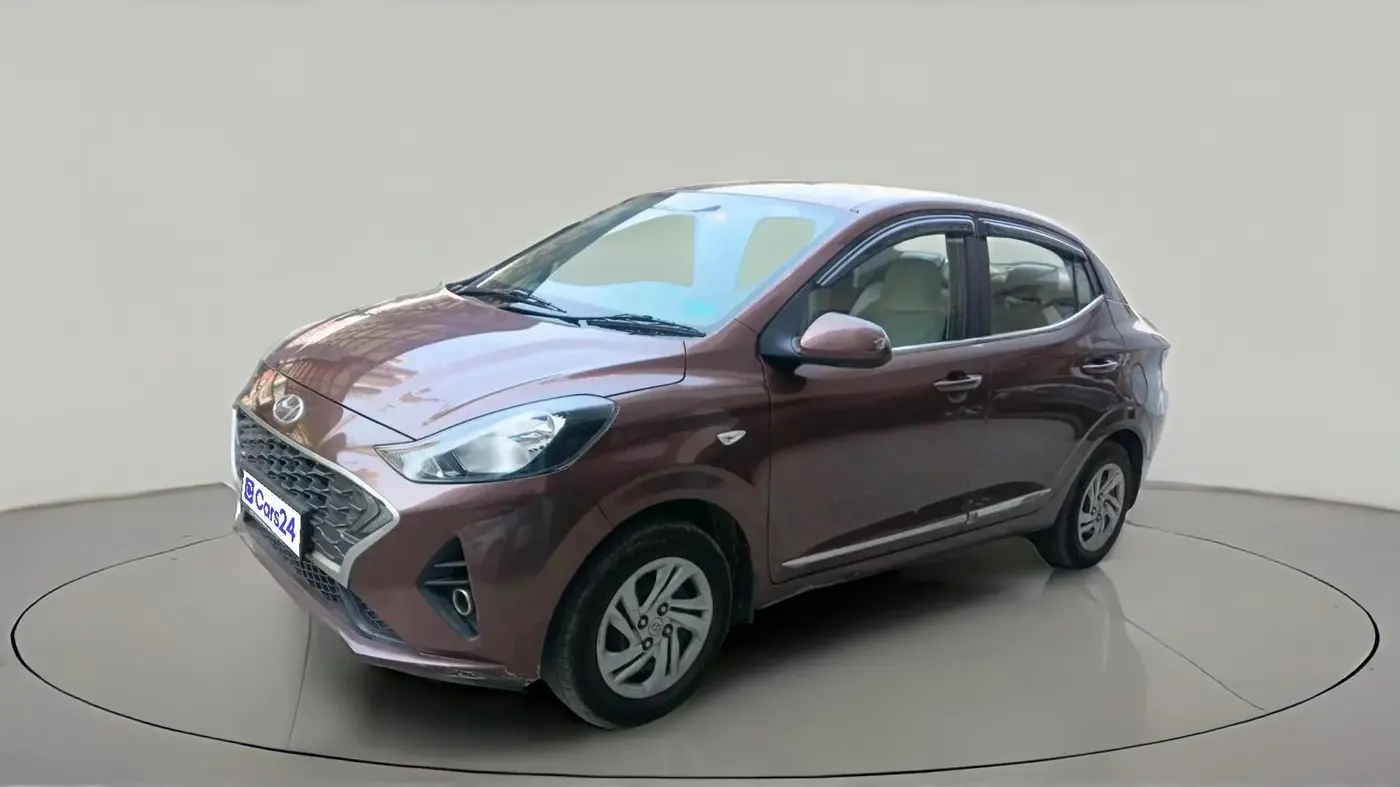 2021 Hyundai AURA S 1.2 CNG, CNG, Manual, 1,00,000 km, exterior