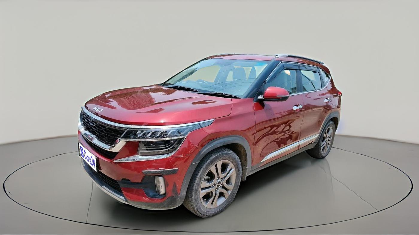 2021 KIA SELTOS HTX IVT 1.5 PETROL, Petrol, Automatic, 72,957 km, exterior