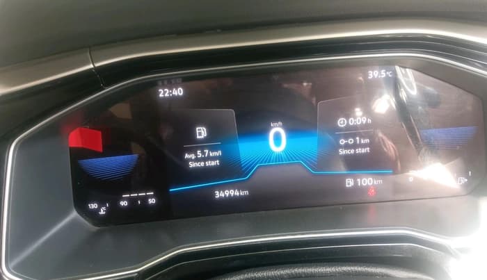2022 Volkswagen VIRTUS TOPLINE TSI 1.0 MT, Petrol, Manual, 34,994 km, interior
