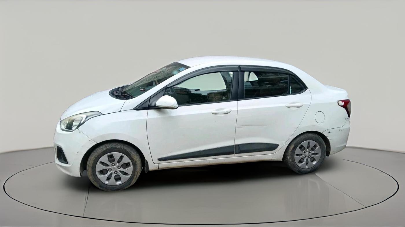 2014 Hyundai Xcent S 1.2, CNG, Manual, 1,30,708 km, exterior