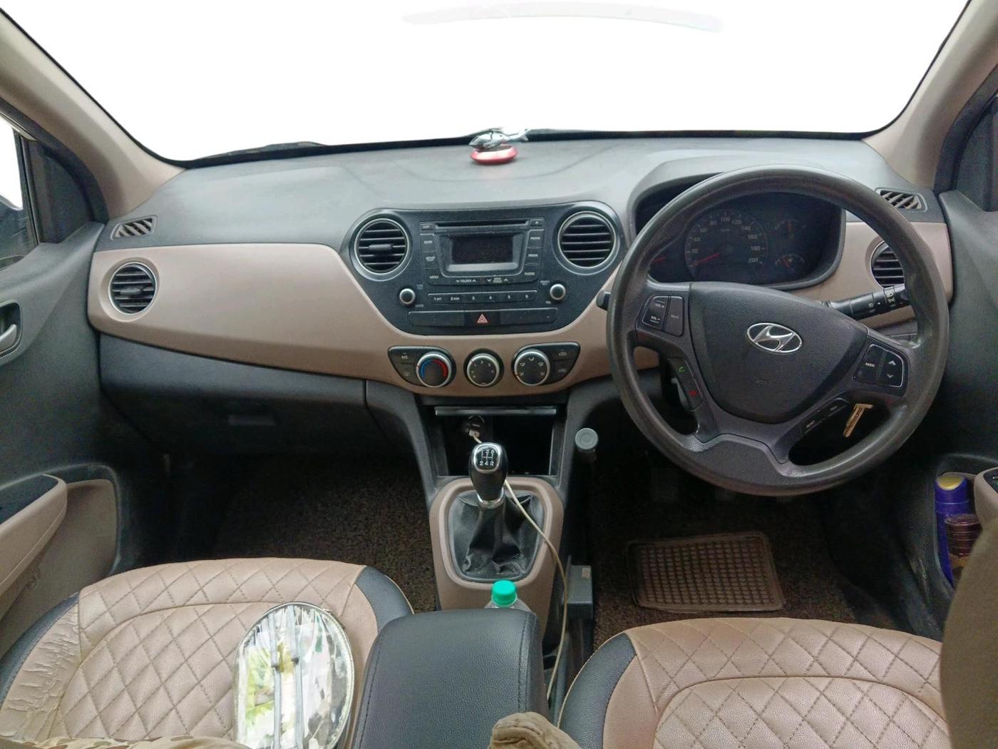 2014 Hyundai Xcent S 1.2, CNG, Manual, 1,30,708 km, interior