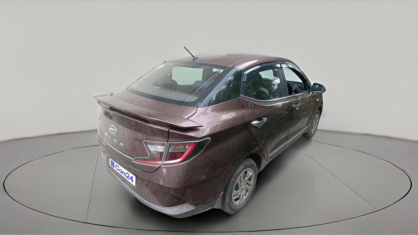 2022 Hyundai AURA S 1.2 CNG, CNG, Manual, 33,168 km, exterior