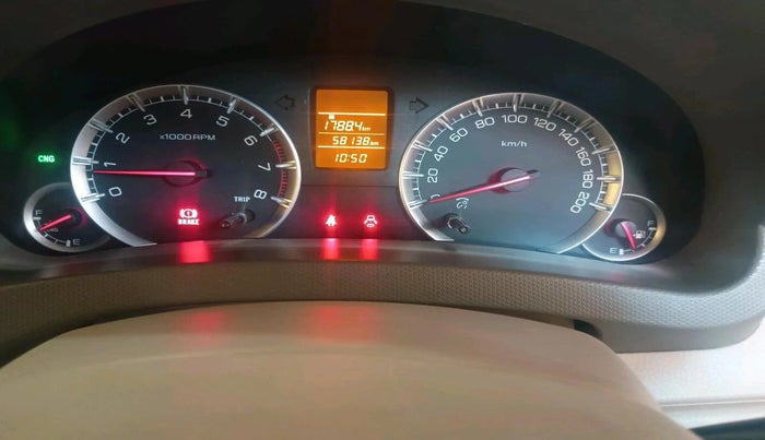 2014 Maruti Ertiga VXI CNG, CNG, Manual, 58,138 km, interior