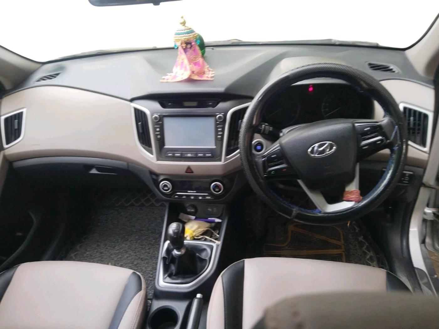 2018 Hyundai Creta SX PLUS 1.6 PETROL, Petrol, Manual, 61,920 km, interior