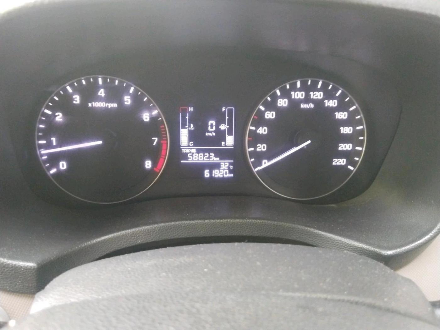 2018 Hyundai Creta SX PLUS 1.6 PETROL, Petrol, Manual, 61,920 km, interior