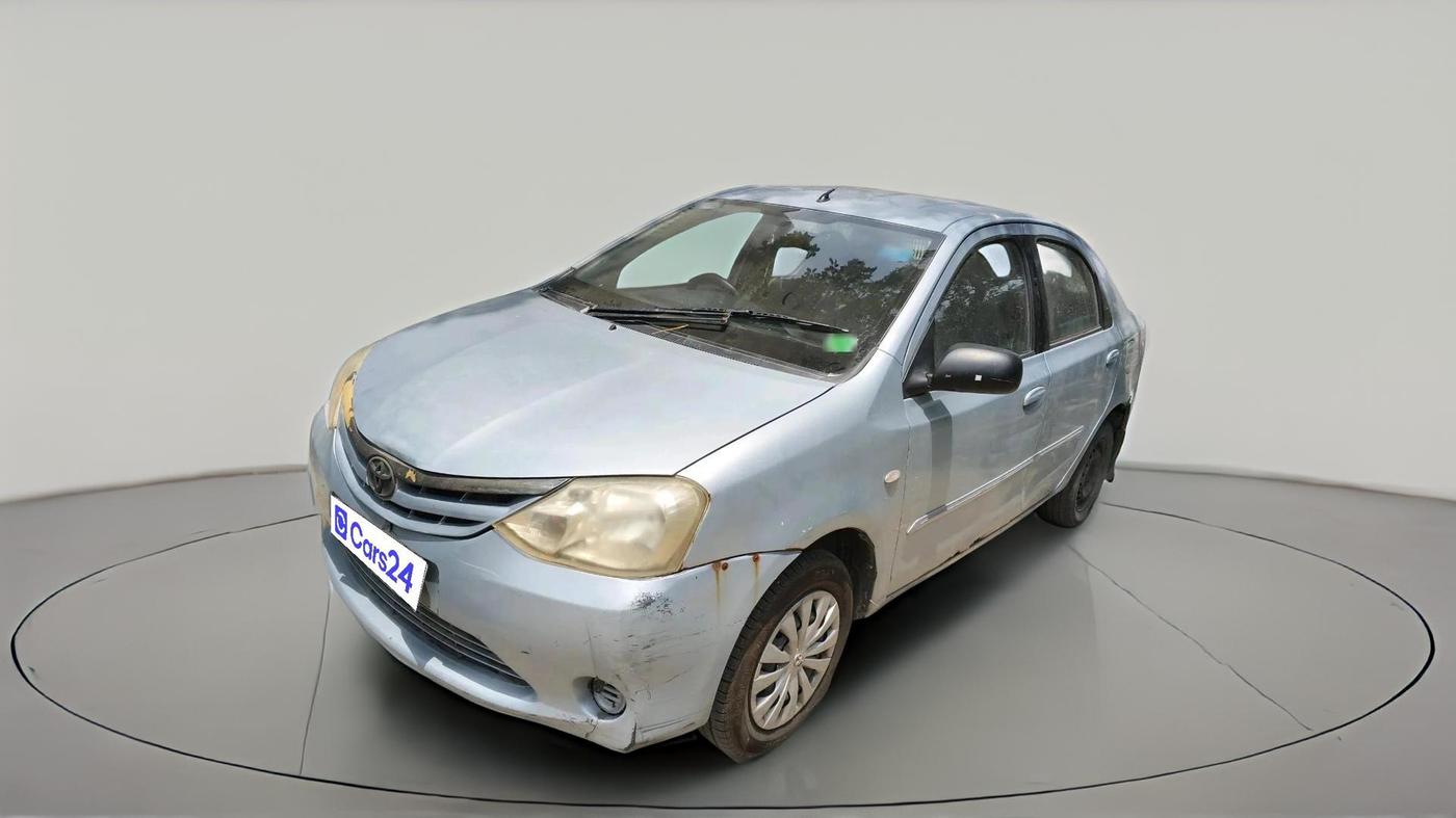 2011 Toyota Etios G, Petrol, Manual, 42,939 km, exterior