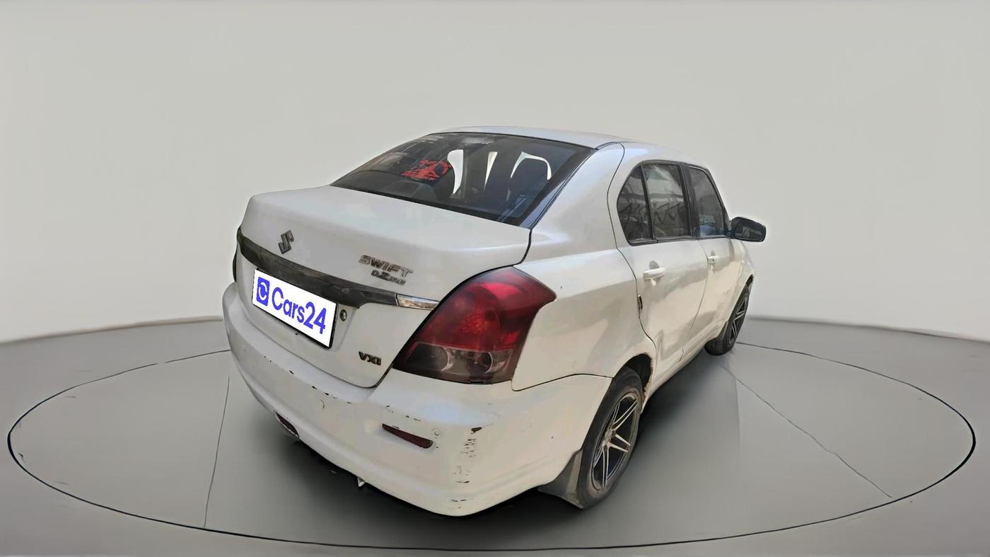 2011 Maruti Swift Dzire VXI, CNG, Manual, 1,23,324 km, exterior
