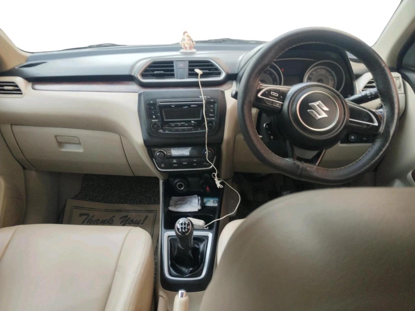 2018 Maruti Dzire ZXI, Petrol, Manual, 1,43,053 km, interior