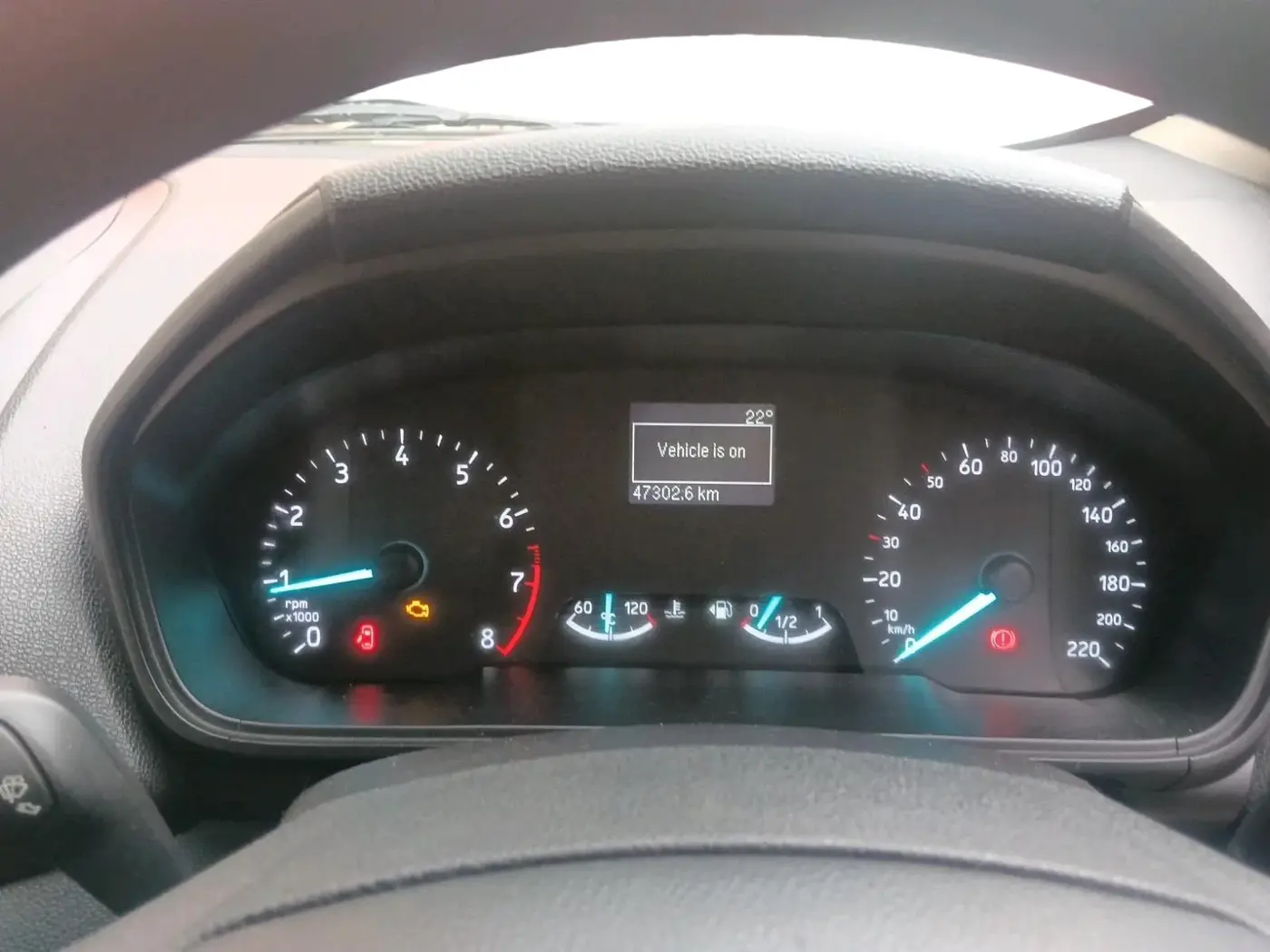 2018 Ford Ecosport AMBIENTE 1.5L PETROL, Petrol, Manual, 47,302 km, interior