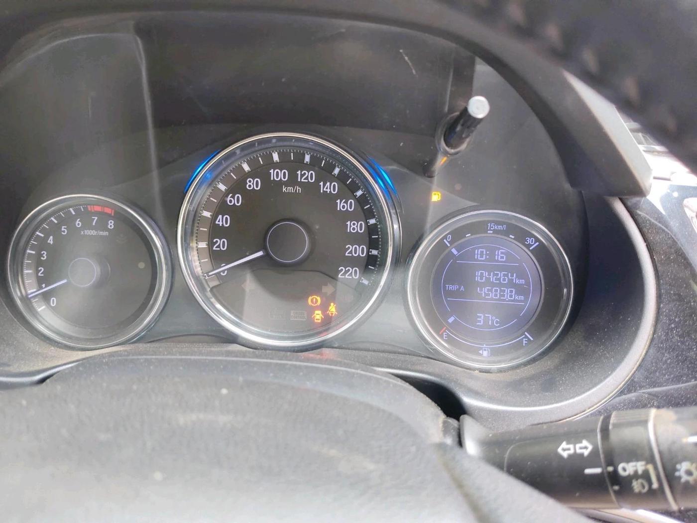 2019 Honda City 1.5L I-VTEC VX, Petrol, Manual, 1,04,264 km, interior