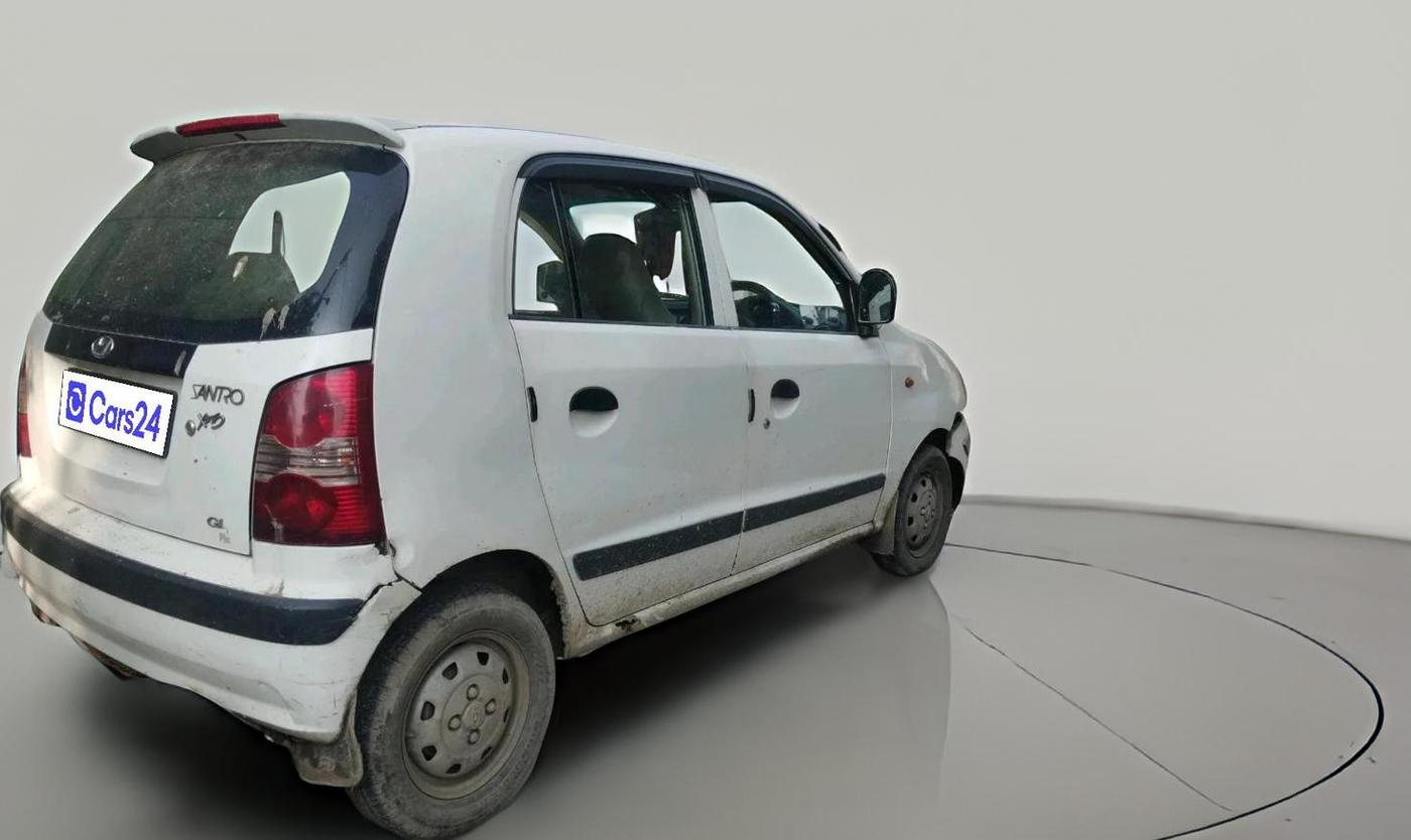 2011 Hyundai Santro Xing GL, CNG, Manual, 2,20,180 km, exterior