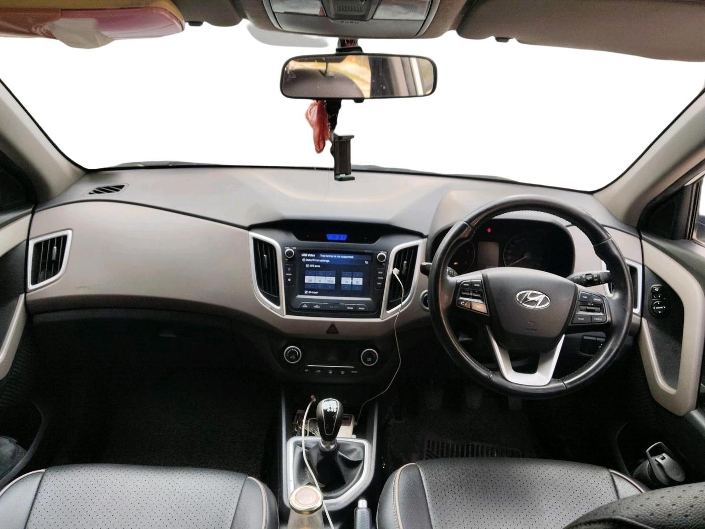 2019 Hyundai Creta SX 1.6 DIESEL, Diesel, Manual, 1,37,551 km, interior