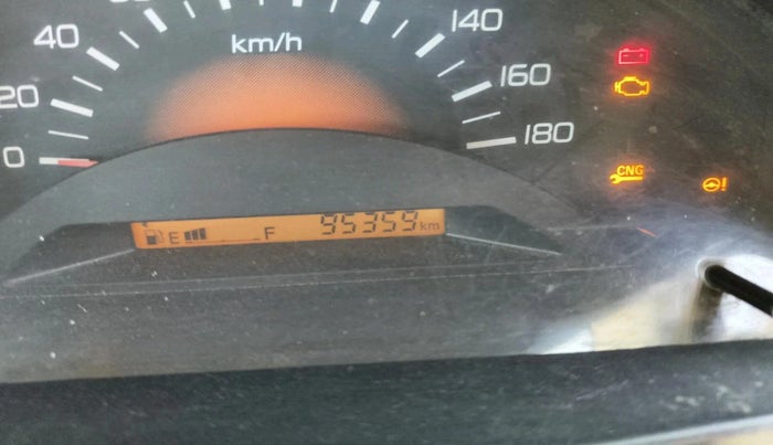 2017 Maruti Wagon R 1.0 LXI CNG, CNG, Manual, 95,359 km, interior