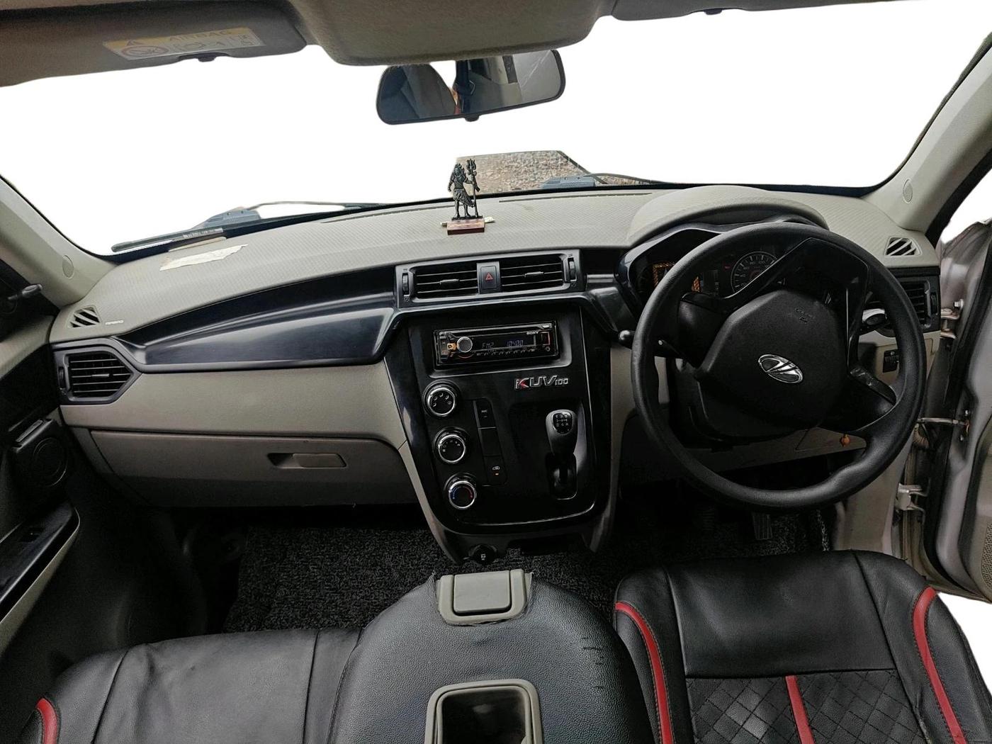 2017 Mahindra Kuv100 K4 PLUS D 6 STR, Diesel, Manual, 1,29,734 km, interior