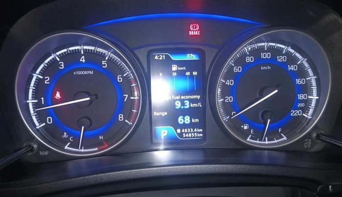 2019 Toyota Glanza G CVT, Petrol, Automatic, 54,855 km, interior