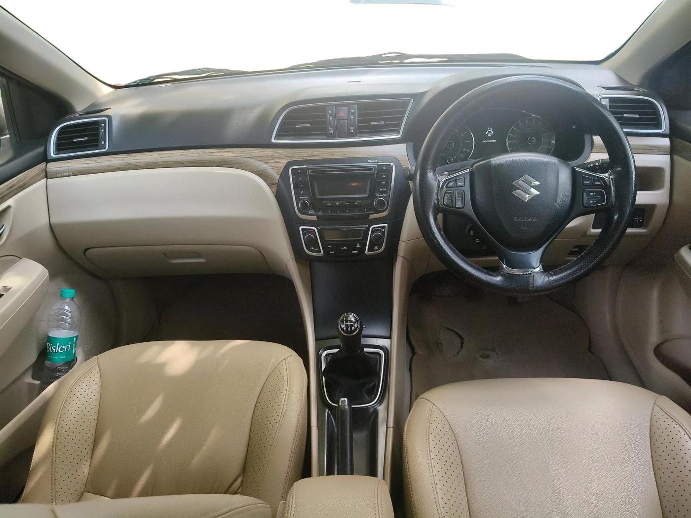 2019 Maruti Ciaz DELTA 1.5 SHVS MT PETROL, Petrol, Manual, 56,445 km, interior