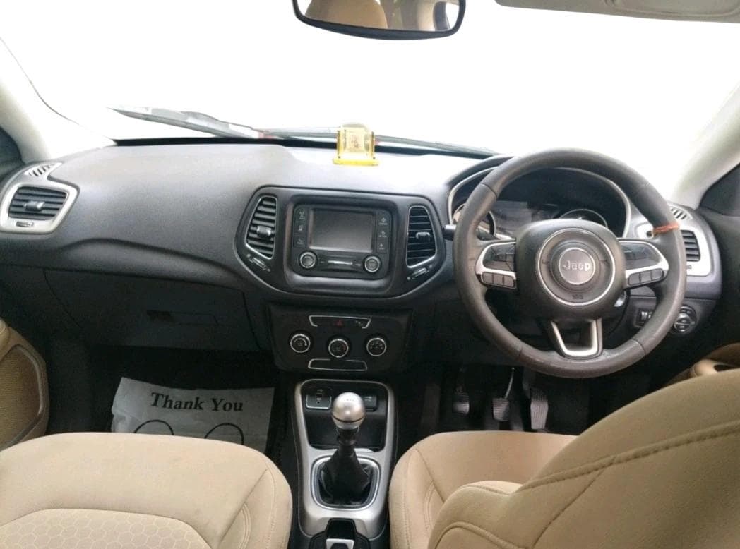 2017 Jeep Compass LONGITUDE 2.0 DIESEL, Diesel, Manual, 1,86,673 km, interior