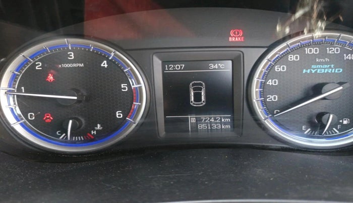 2019 Maruti S Cross DELTA 1.3, Diesel, Manual, 85,133 km, interior