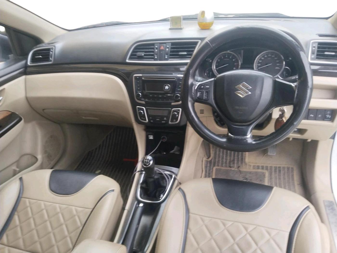 2017 Maruti Ciaz DELTA 1.4 MT PETROL, Petrol, Manual, 41,854 km, interior